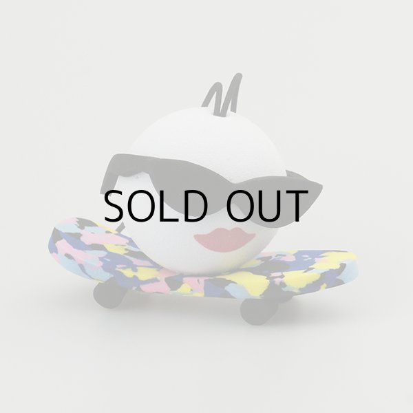 画像1: Skater Multi Color Board Chick Antenna Ball