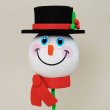 画像1: Antenna Ball (Snowman Black Hat)