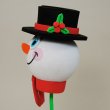 画像3: Antenna Ball (Snowman Black Hat)