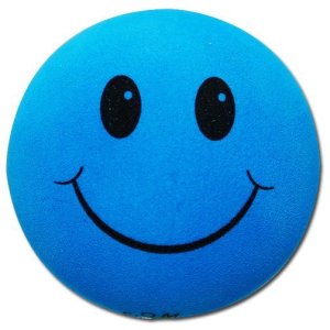 画像: Happy Face Antenna Ball （Blue)