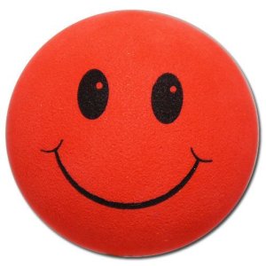 画像: Happy Face Antenna Ball (Red)