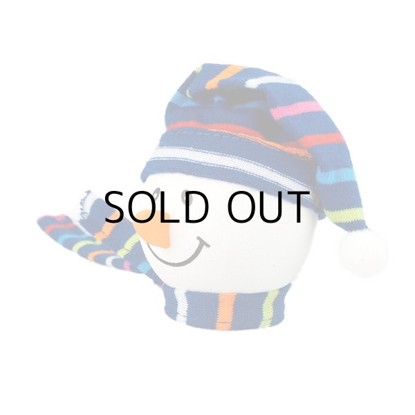 画像2: Snowman with Winter hat Antenna Ball (Blue)