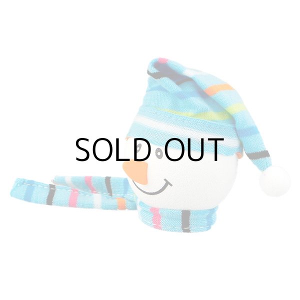 画像2: Snowman with Winter hat Antenna Ball (LightBlue)