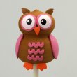 画像1: Antenna Ball (Pink Owl)