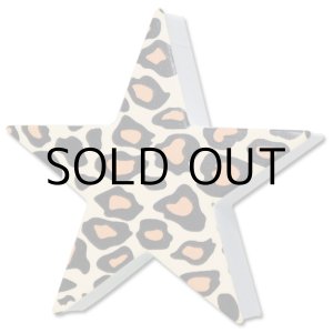 画像: Antenna Ball (Leopard Brown Print Star)