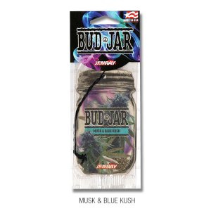 画像: BUD JAR Air Freshener ( MUSK & BLUE KUSH )【メール便OK】