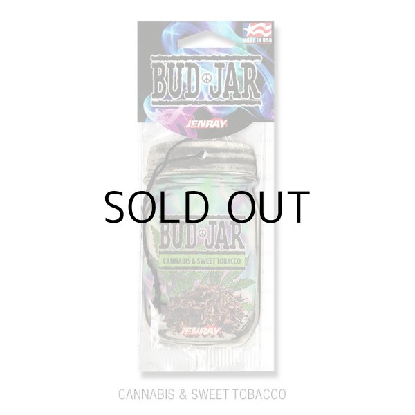 画像1: BUD JAR Air Freshener ( CANNABIS & SWEET TOBACCO )【メール便OK】