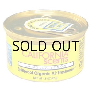 画像: CALIFORNIA SCENTS Spillproof Organic Air Freshener ( LA JOLLA LEMON )