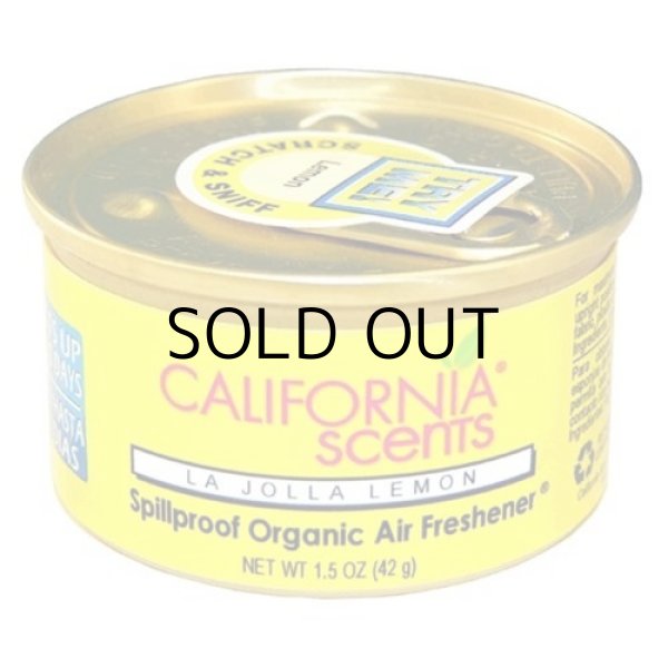 画像1: CALIFORNIA SCENTS Spillproof Organic Air Freshener ( LA JOLLA LEMON )