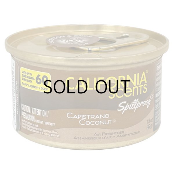 画像1: CALIFORNIA SCENTS Spillproof Organic Air Freshener ( CAPISTRANO COCONUT )