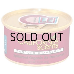 画像: CALIFORNIA SCENTS Spillproof Organic Air Freshener ( CONCORD CRANBERRY )