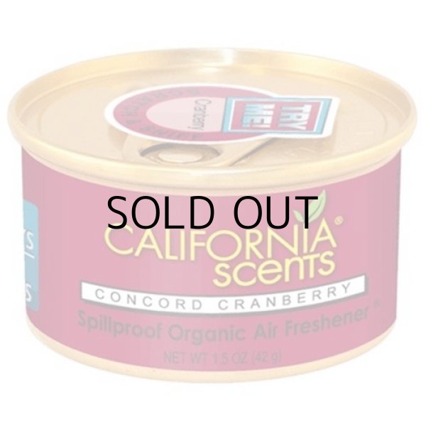 画像1: CALIFORNIA SCENTS Spillproof Organic Air Freshener ( CONCORD CRANBERRY )