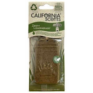 画像: CALIFORNIA SCENTS 3D Recycled Paper Air Freshener ( Zesty Lemongrass )【メール便OK】