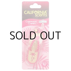 画像: CALIFORNIA SCENTS Sandal Air Freshener ( CORONADO CHERRY )