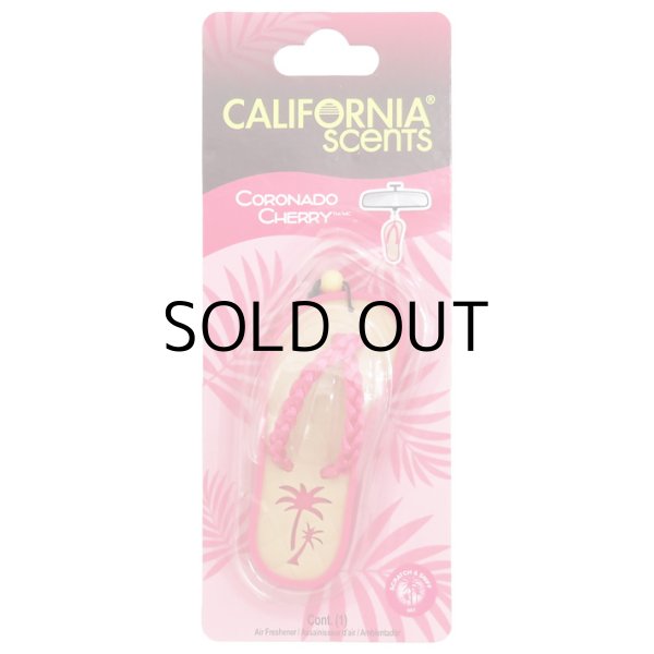 画像1: CALIFORNIA SCENTS Sandal Air Freshener ( CORONADO CHERRY )
