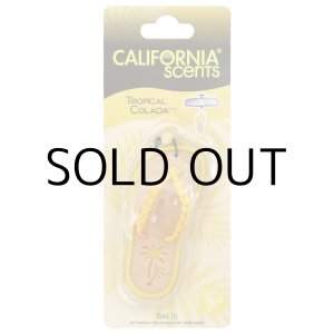 画像: CALIFORNIA SCENTS Sandal Air Freshener ( TROPICAL COLADA  )