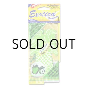 画像: Exotica Palm Tree Air Fresheners ( Green Apple ) 【メール便OK】
