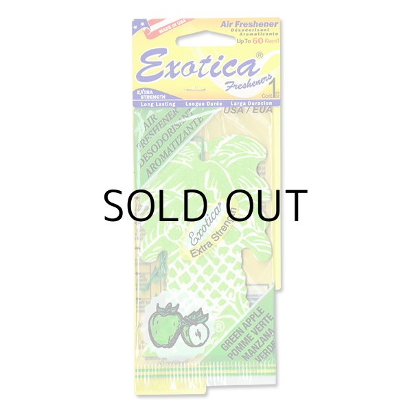画像1: Exotica Palm Tree Air Fresheners ( Green Apple ) 【メール便OK】