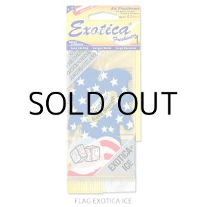 画像: Exotica Palm Tree Air Fresheners ( FLAG EXOTICA ICE ) 【メール便OK】