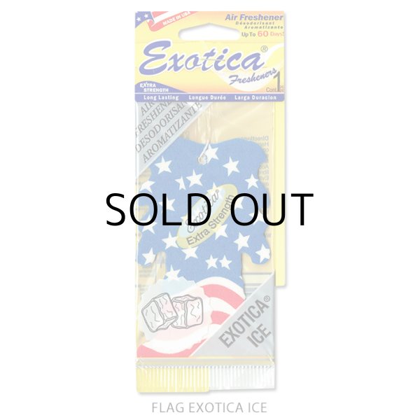 画像1: Exotica Palm Tree Air Fresheners ( FLAG EXOTICA ICE ) 【メール便OK】