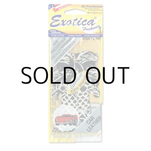 画像: Exotica Palm Tree Air Fresheners ( CAR LEATHER ) 【メール便OK】