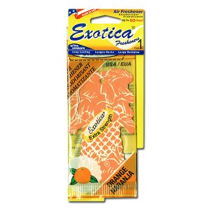画像: Exotica Palm Tree Air Fresheners ( Orange ) 【メール便OK】