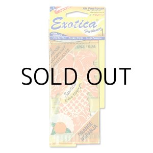 画像: Exotica Palm Tree Air Fresheners ( Orange ) 【メール便OK】