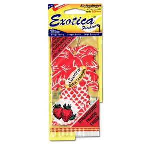 画像: Exotica Palm Tree Air Fresheners ( STRAWBERRY ) 【メール便OK】