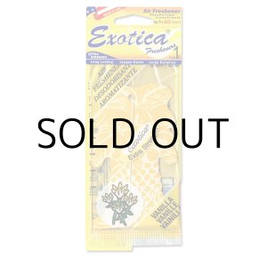 画像: Exotica Palm Tree Air Fresheners ( VANILLA ) 【メール便OK】