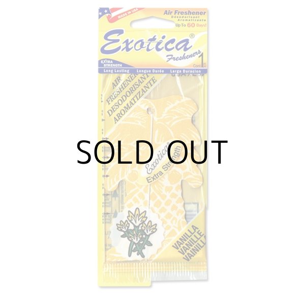 画像1: Exotica Palm Tree Air Fresheners ( VANILLA ) 【メール便OK】