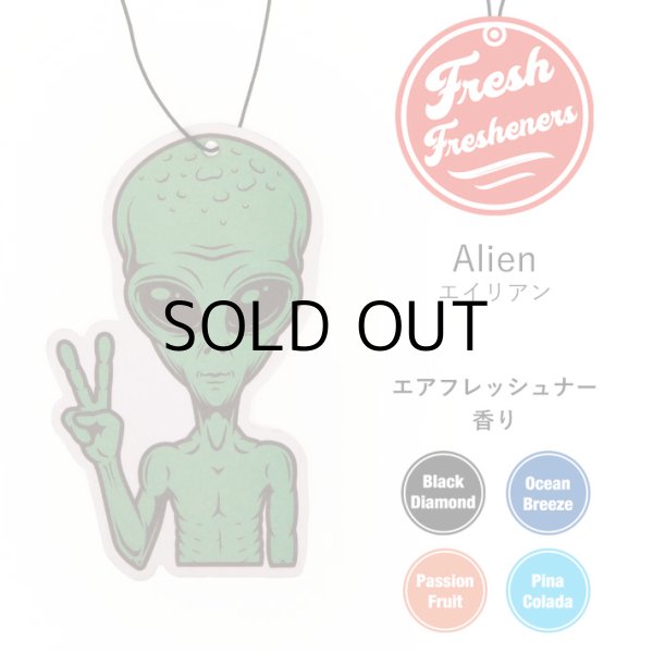 画像2: Fresh Fresheners Ailen ( Ocean Breeze )【メール便OK】