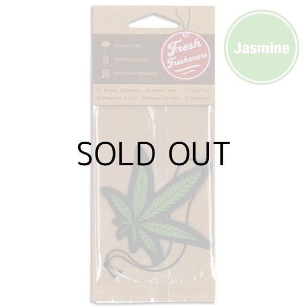 画像1: Fresh Fresheners Marijuana Leaf ( Jasmin )【メール便OK】