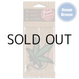 画像: Fresh Fresheners Marijuana Leaf ( Ocean Breeze )【メール便OK】