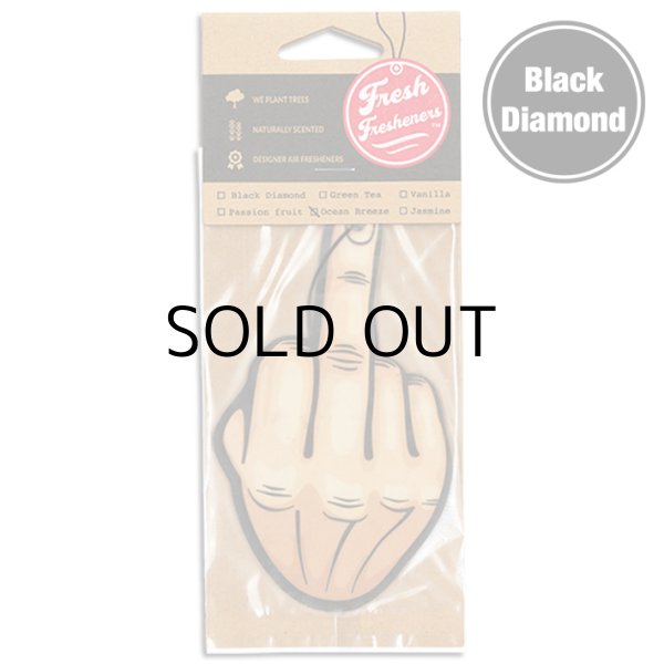 画像1: Fresh Fresheners Middle Finger ( Black Diamond )【メール便OK】