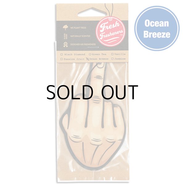 画像1: Fresh Fresheners Middle Finger ( Ocean Breeze )【メール便OK】