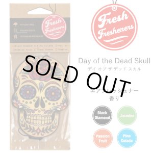 画像: Fresh Fresheners （Day of the Dead Skull）【全4種】【メール便OK】