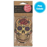 画像: Fresh Fresheners Day of the Dead Skull ( Pina Colada )【メール便OK】