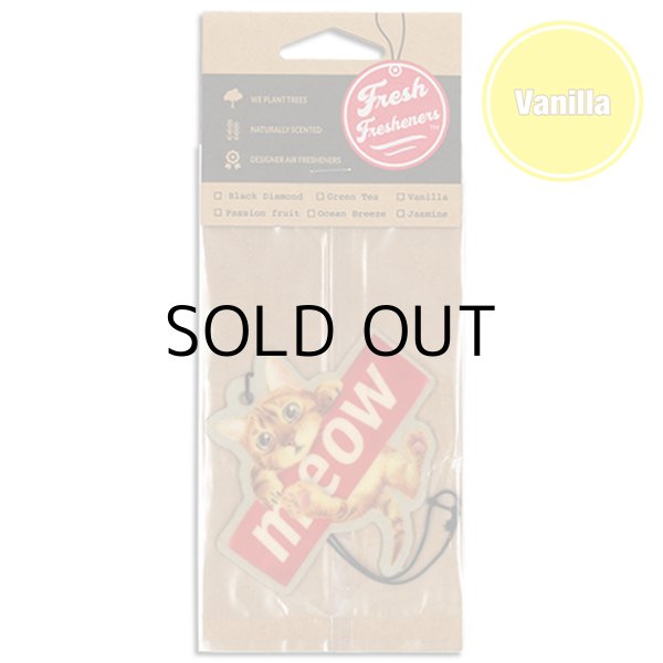 画像1: Fresh Fresheners Meow Cat ( Vanilla )【メール便OK】