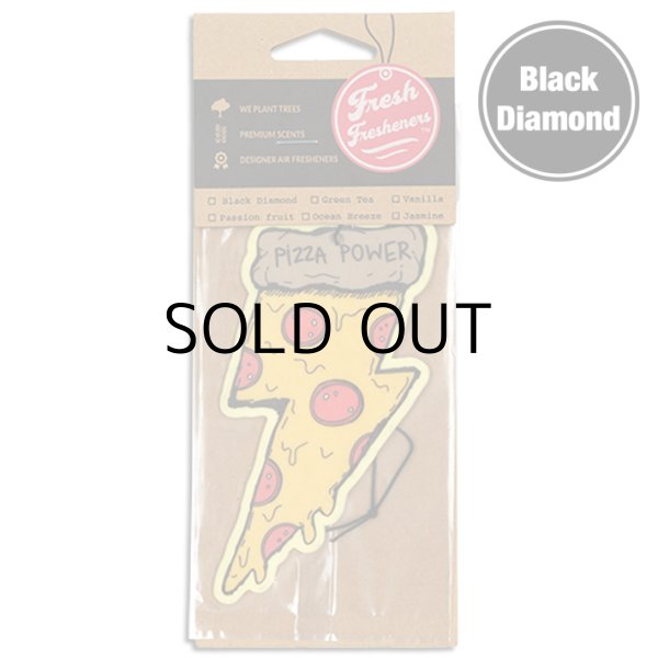 画像1: Fresh Fresheners Pizza Power ( Black Diamond )【メール便OK】