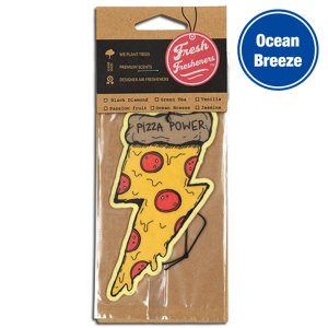 画像: Fresh Fresheners Pizza Power ( Ocean Breeze )【メール便OK】