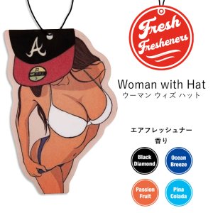画像: Fresh Fresheners （Woman with Hat）【全4種】【メール便OK】