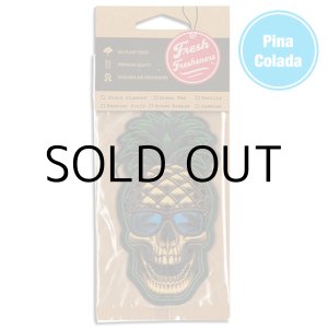 画像: Fresh Fresheners Pineapple Skull（Pina Colada）【メール便OK】