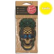 画像1: Fresh Fresheners Pineapple Skull ( Vanilla )【メール便OK】