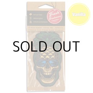 画像: Fresh Fresheners Pineapple Skull ( Vanilla )【メール便OK】