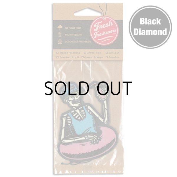 画像1: Fresh Fresheners Chill Skeleton ( Black Diamond )【メール便OK】