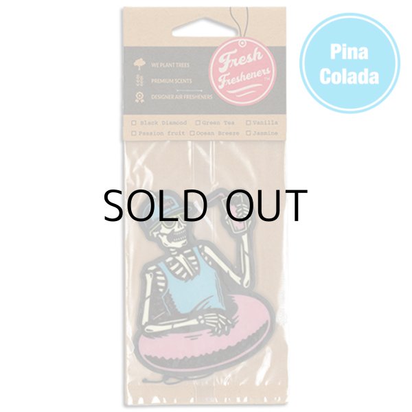 画像1: Fresh Fresheners Chill Skeleton ( Pina Colada )【メール便OK】