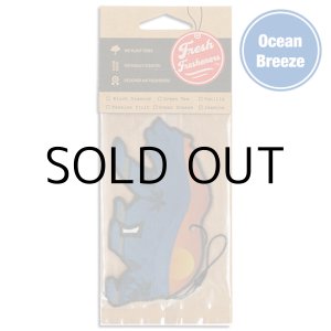 画像: Fresh Fresheners California Bear ( Ocean Breeze )【メール便OK】