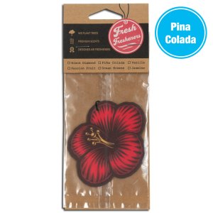 画像: Fresh Fresheners Hibiscus Flower（Pina Colada）【メール便OK】