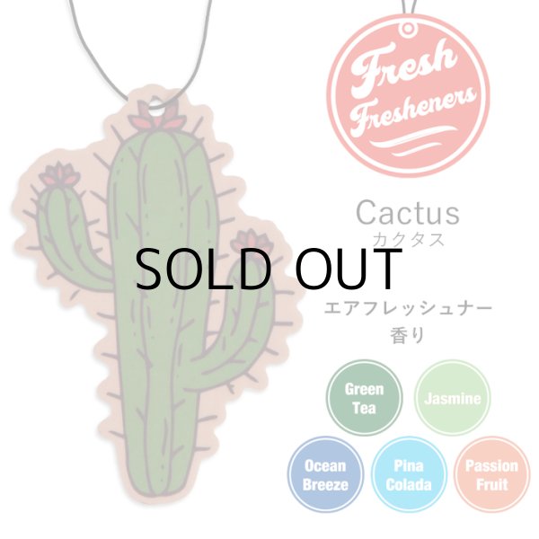 画像2: Fresh Fresheners Cactus ( Ocean Breeze )【メール便OK】