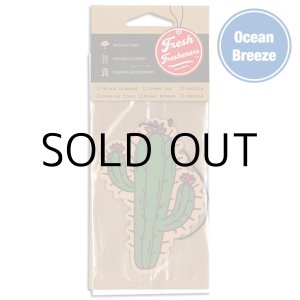 画像: Fresh Fresheners Cactus ( Ocean Breeze )【メール便OK】